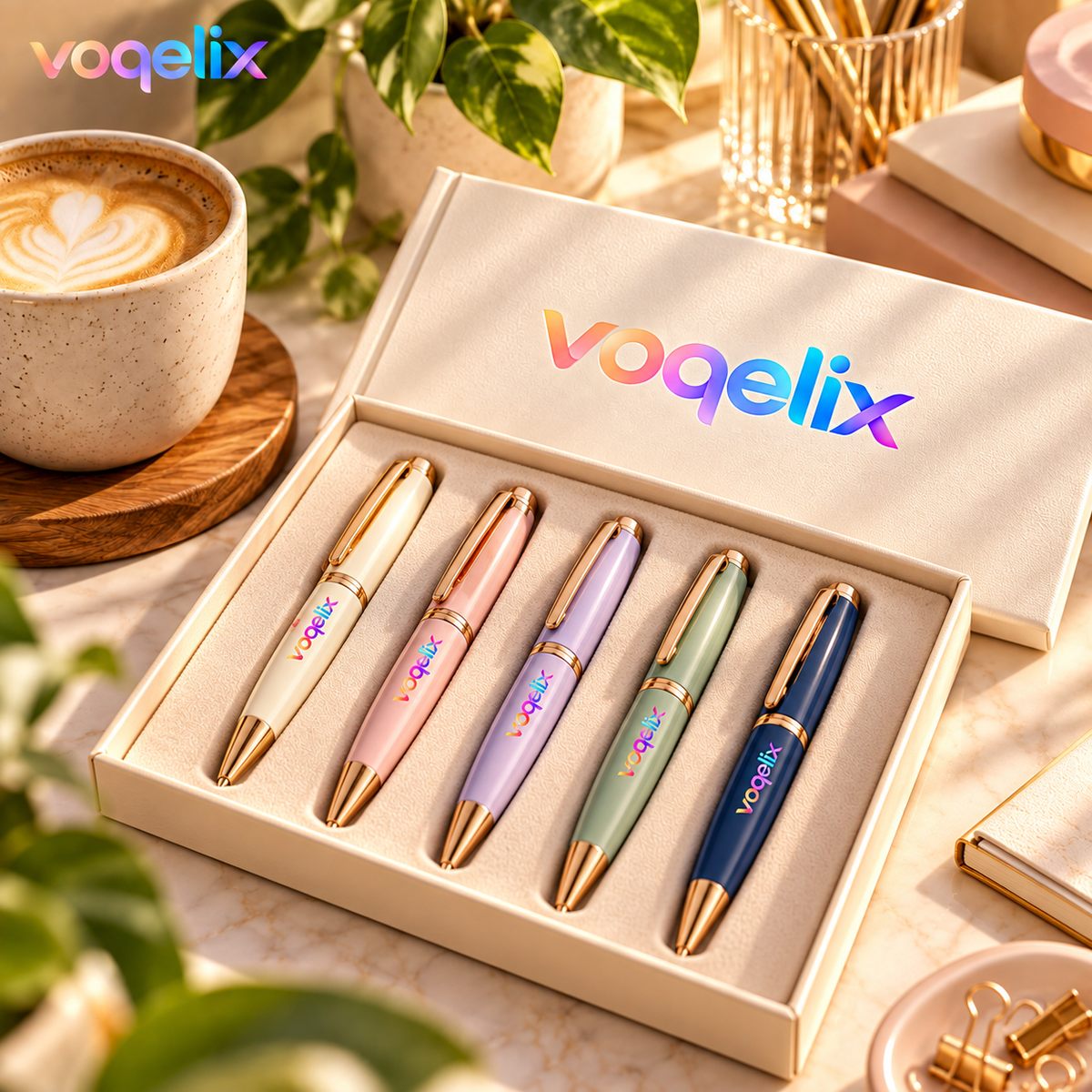 voqelix™ SignatureArc Premium Creative Pen Gift Set