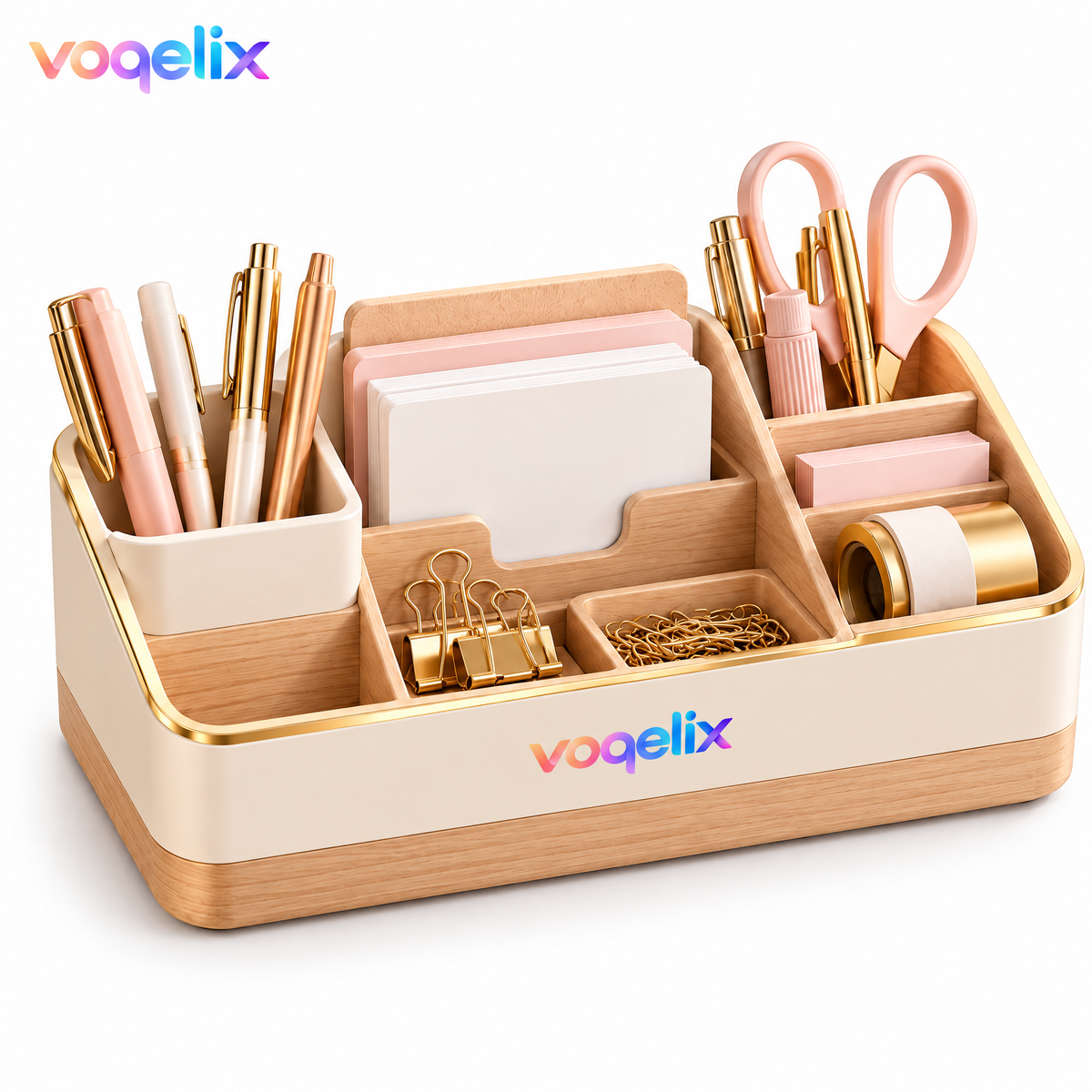 voqelix™ AtelierHub Multifunction Desktop Organizer