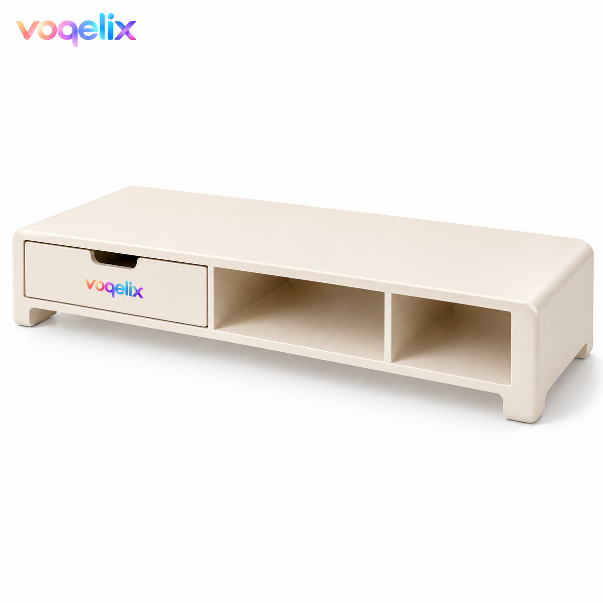 voqelix™ Elevare Monitor Riser & Office Storage Stand