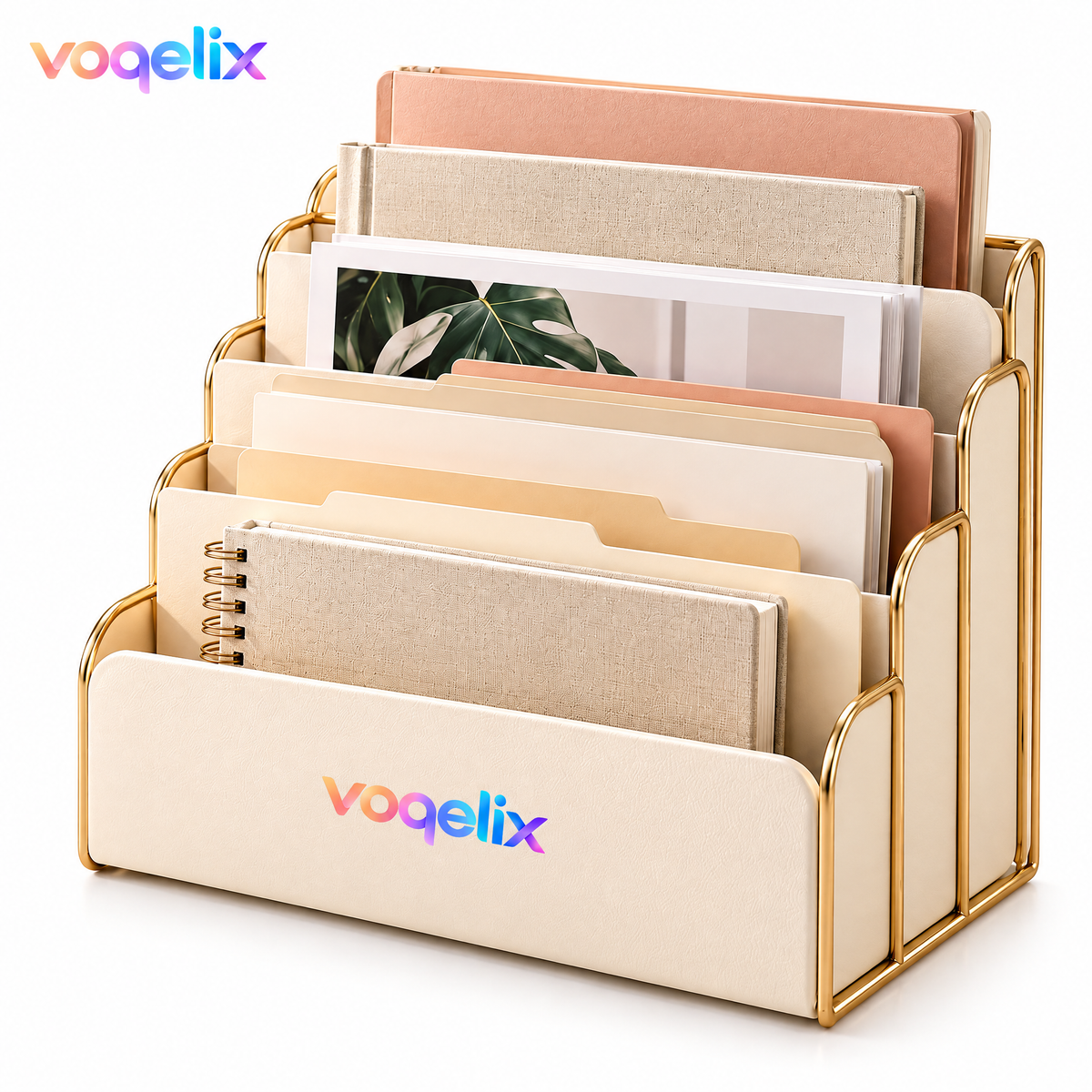 voqelix™ TierEase Multi-Layer Document Organizer detail view