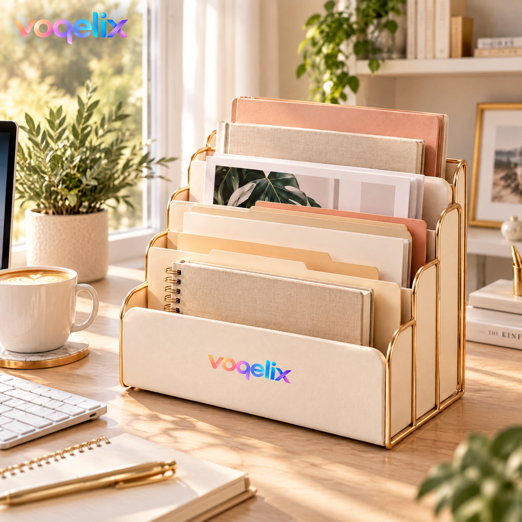 voqelix™ TierEase Multi-Layer Document Organizer
